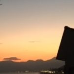 夕暮れ
